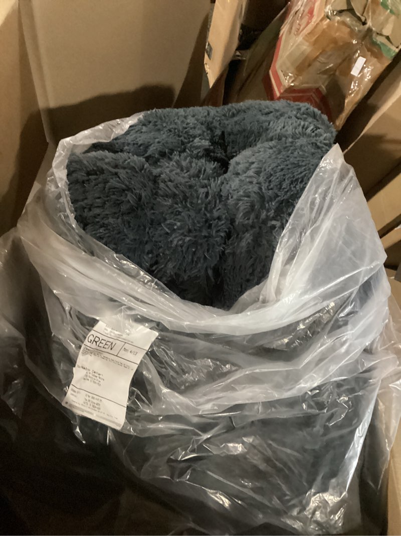 Condition photo showing Good Condition for vonabem large dog bed waterproof washable xl crate pad 42 inch, outdoor durable leather pet beds foam orthopedic, anti-slip xlarge kennel pads with removable cover reversible, 41"x27" grey xl-crate(41x27x3.5) grey