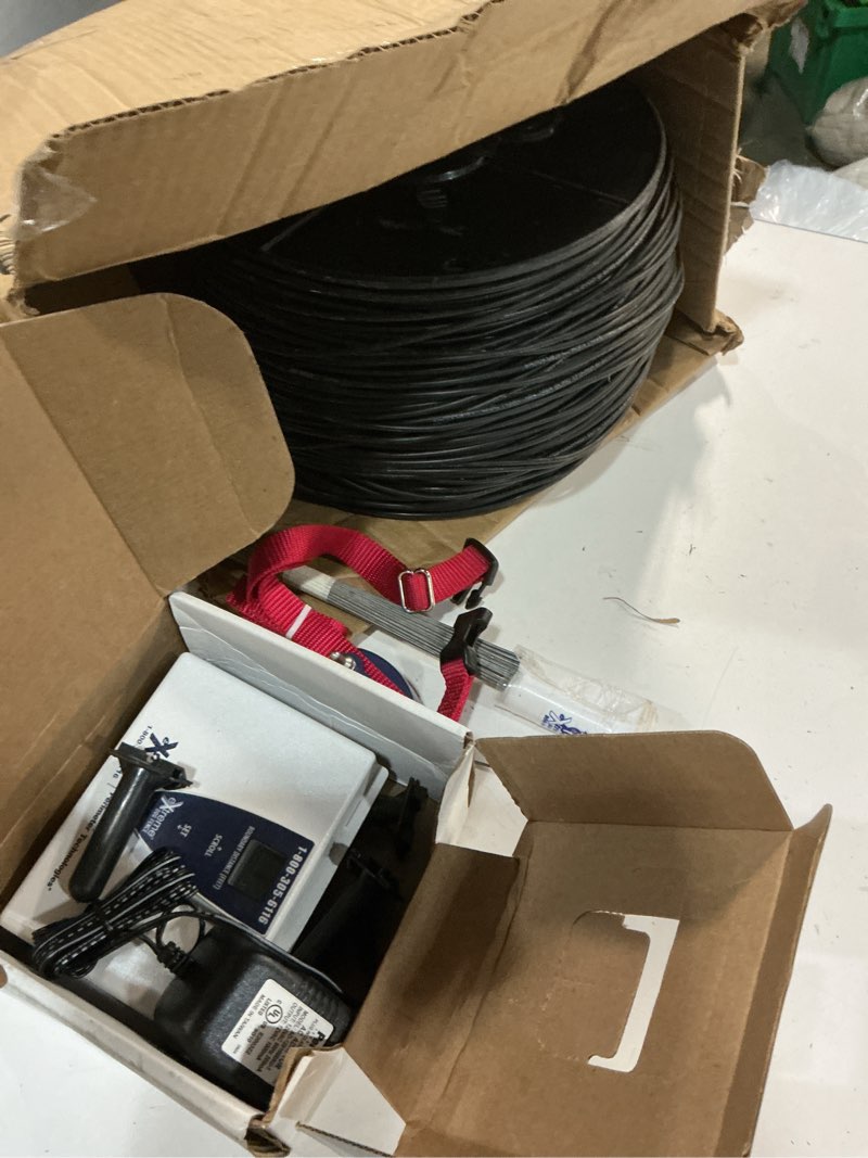 Condition photo showing Good Condition for underground electric dog fence ultimate - extreme pro dog fence system for easy setup and maximum longevity and continued reliable pet safety - 1 dog | 1500 feet pro grade dog fence wire
