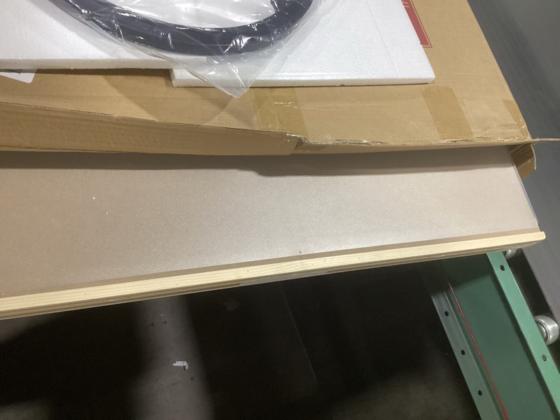 Condition photo showing Good Condition for rotating wooden puzzle board for with 6 storage drawers & protective cover – jigsaw puzzle table - for adults & families home entertainment & puzzle building (2000 piece puzzle board rotating)