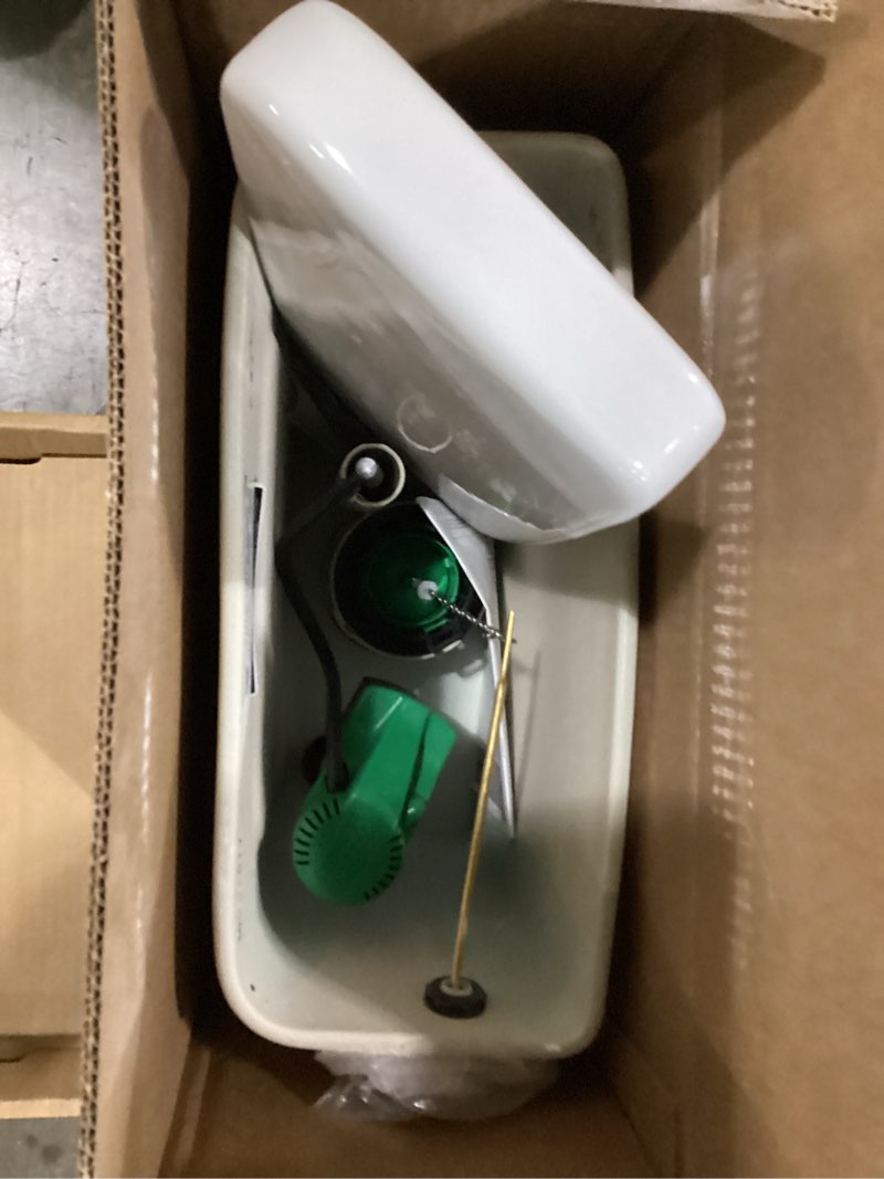 Condition photo showing Good Condition for ( only Toilet Tank ) TOTO Drake Two-Piece Elongated 1.6 GPF TORNADO FLUSH Toilet with CEFIONTECT, Cotton White - CST776CSG#01