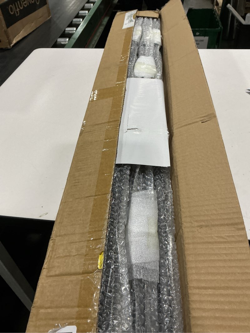 Condition photo showing Good Condition for 10 Pack Iron Balusters Hollow Double Knuckle Stair Spindles Hollow Single Knuckle Iron Spindles 1/2" Square Metal Balusters with 20 Swivel Shoes Double Knuckle 10