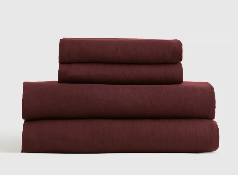 quince european linen sheet set, full/queen