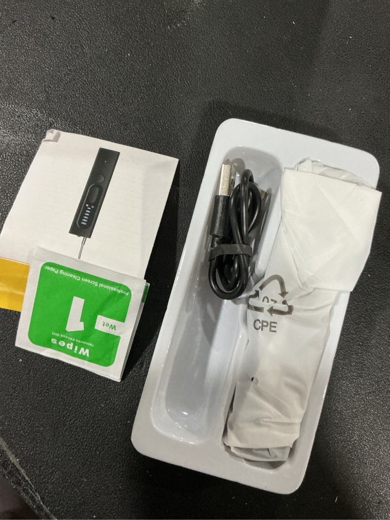 Condition photo showing Good Condition for Nilone Hidden Camera Detector for Travel, 2026 Upgraded Spy Camera Detector, Hidden Device Finder, Wireless Signal Scanner for Office, 5 Levels Sensitivity 4 Modes, 25H Working Time-Dark Black