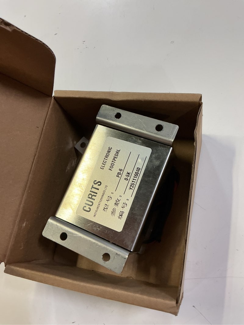 Condition photo showing As Is for jeenda throttle pb-6 type 0-5k with ms 3 wires pb6 for curtis golf cart potentiometer