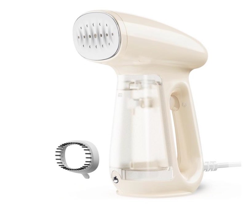 bear steamer for clothes, handheld clothes steamer,1300w strong power garment steamer with 230ml tan