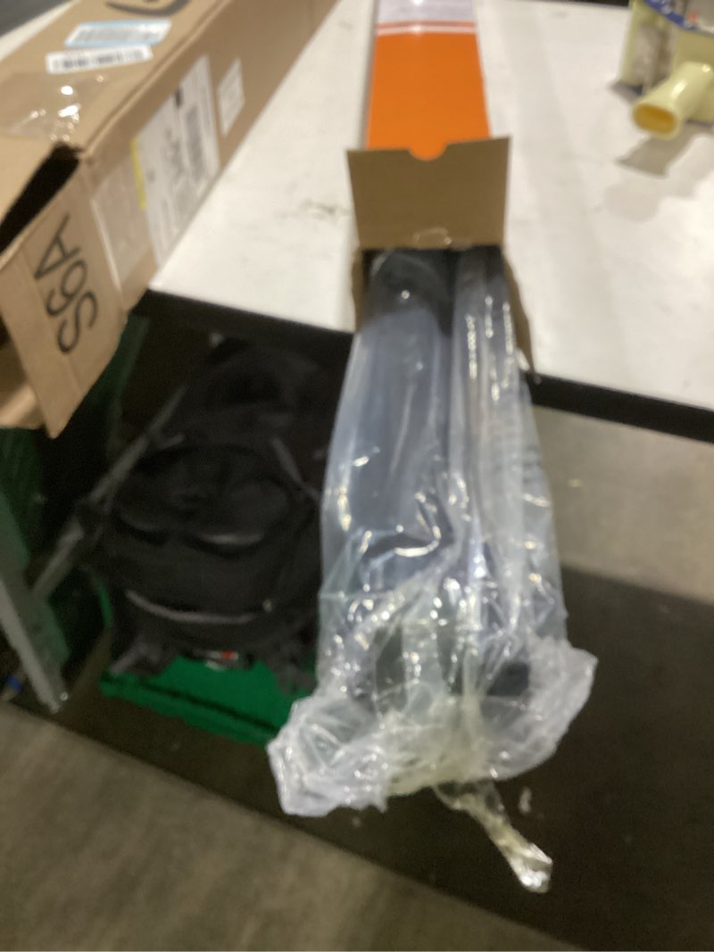 Condition photo showing Good Condition for veraste retractable baby gate for doorways and stairs, mesh safety gate for pet, indoor & outdoor use, one-hand operation, easy installation, 33.6" tall, expands to 55" wide?black,33.6"x55"