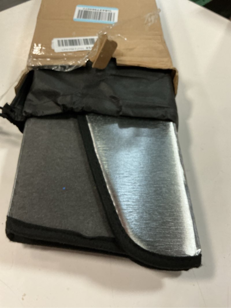 Condition photo showing Good Condition for windshield sun shade for ford f-150 2021-2026 - metallic metallic silver(metallic) 2021-2026 f150