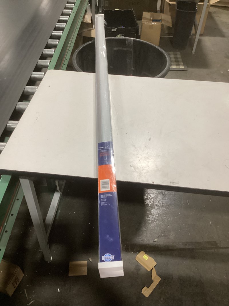 Condition photo showing As Is for LEVOLOR 56-in x 72-in Oyster Room Darkening Cordless Roller Shade