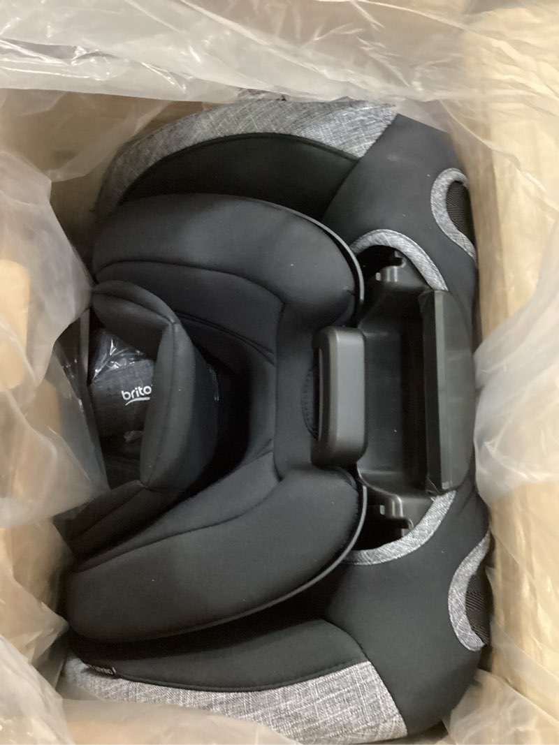Condition photo showing Good Condition for Britax One4Life Slim All-in-One Car Seat, 10 Years of Use, 17.5” SpaceSaver Design, Converts from Rear-Facing Infant Car Seat to Forward-Facing Booster Seat, ClickTight Installation, Raven Black