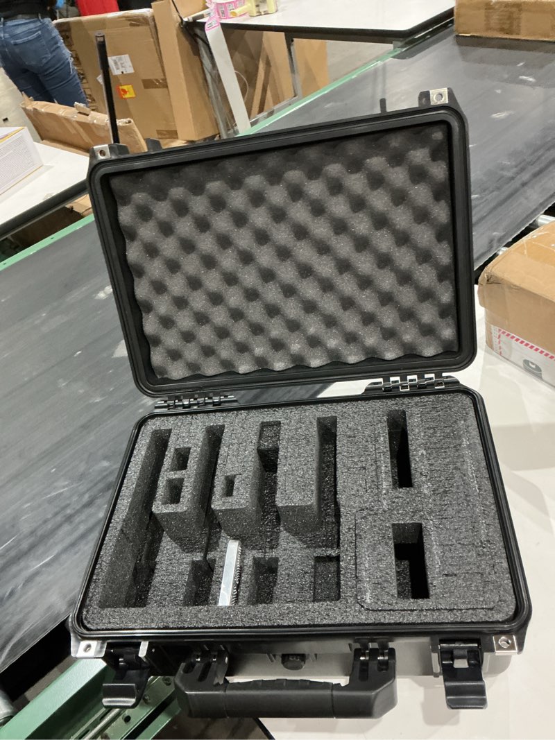 Condition photo showing Good Condition for case club 5 pistol and 20 magazine pre-cut heavy duty waterproof case with included silica gel canister to help prevent gun rust (upgraded gen-3) compact version (18 magazines)