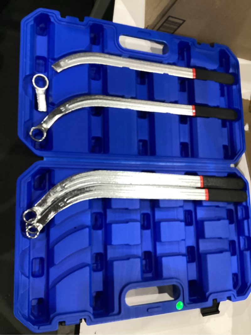 Condition photo showing As Is for lainkeen,damper pulley wrench set 5 pcs.