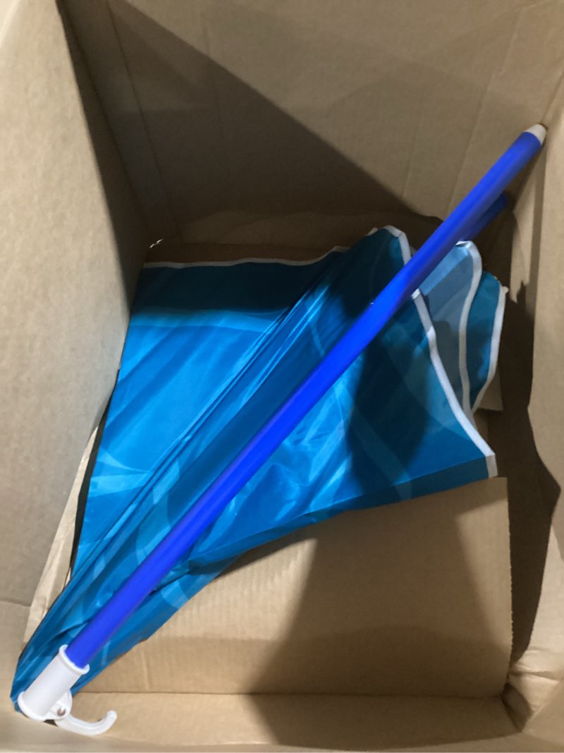 Condition photo showing Good Condition for Step2 42-Inch Wave Umbrella, Kids Shade Umbrella, For Any Outdoor Activity Blue