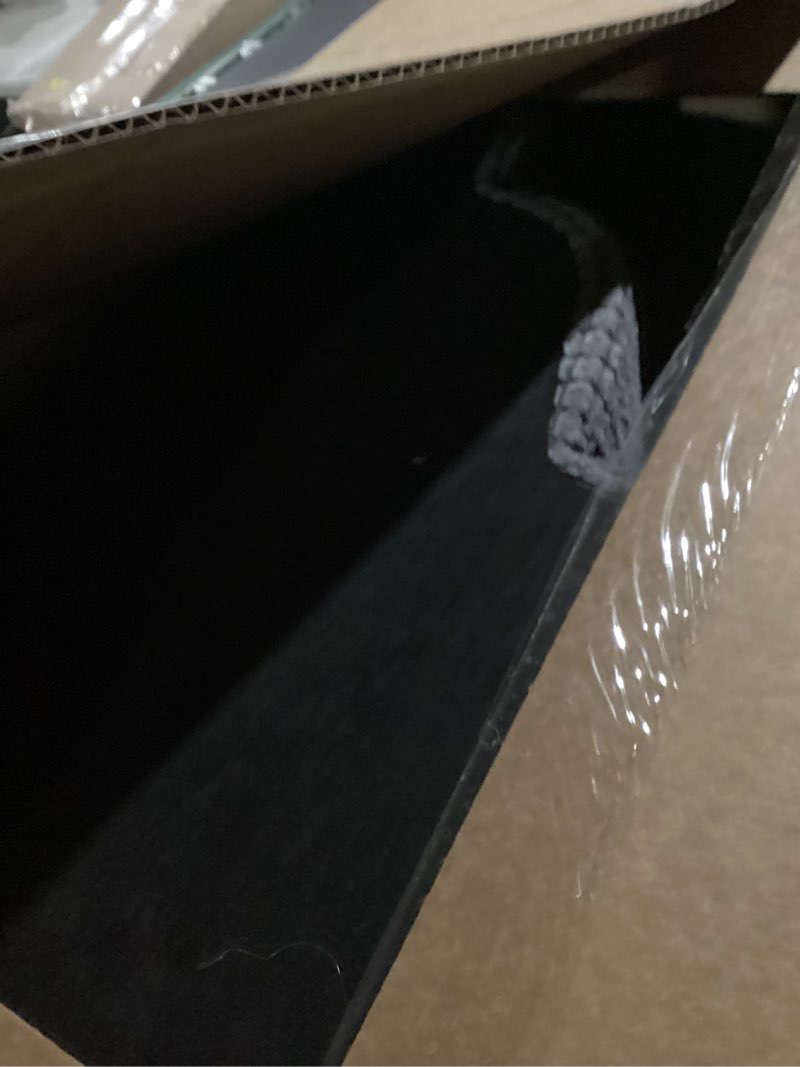 Condition photo showing New/Like New for curved dog stairs for high beds up to 30", 5-step dog ramp for large dogs with washable cover, non-slip steps for cats to get on couch and sofa, durable foam ladder for large breeds, light grey light grey 5 up to 50lbs
