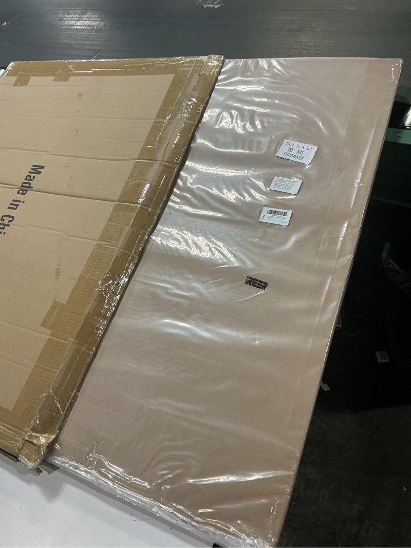 Condition photo showing New/Like New for Ireer 1 Set Picture Shipping Box 40" x 60" x 4" Mirror Moving Box Corrugated Cardboard Adjustable Boxes for Moving Packing Shipping TV Picture Glass Storage Supplies