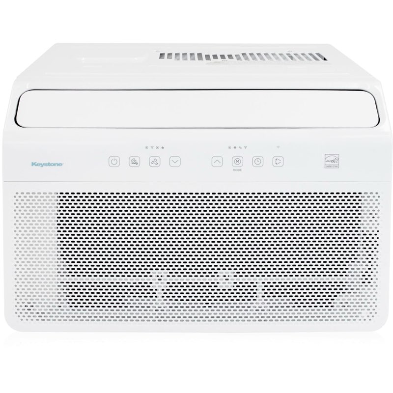 Keystone Energy Star 12,000 BTU Window Air Conditioner with Remote, White (KSTAW12INV-HC)