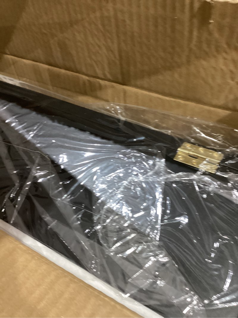 Condition photo showing Good Condition for memorabilia sports shoes display frame case lockable wall mount wooden cleat sneaker cabinet storage shelves box for football basketball sports shoes display with anti-fade uv protection acrylic door large(sports shoes)