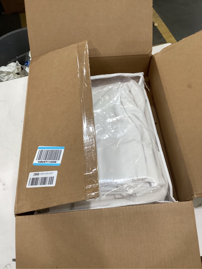 Condition photo showing Good Condition for hpd half price drapes heritage plush velvet curtains for bedroom (1 panel) 25 x 96 pinch pleat room darkening curtains for living room, pillow white pillow white 25"w x 96"l (pack of 1)