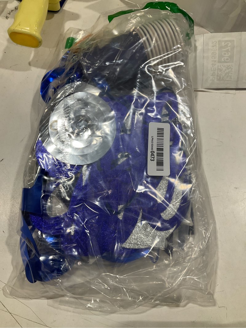 Condition photo showing Good Condition for 162pcs 16th birthday decorations for boys navy blue silver include 16th birthday plates and napkins set, banner, hanging, tablecloth, cake topper, for boys girls 16th birthday party, serve 25