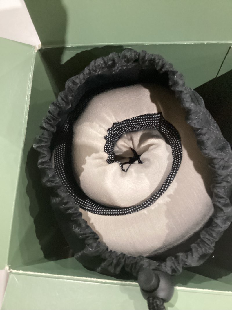 Condition photo showing Good Condition for Neck Pillow for Traveling - Bamboo Charcoal Memory Foam with 360° Chin Support for Airplane, Soft & Breathable, Seamless Design, Removable Cover, Travel Accessories Included Beige