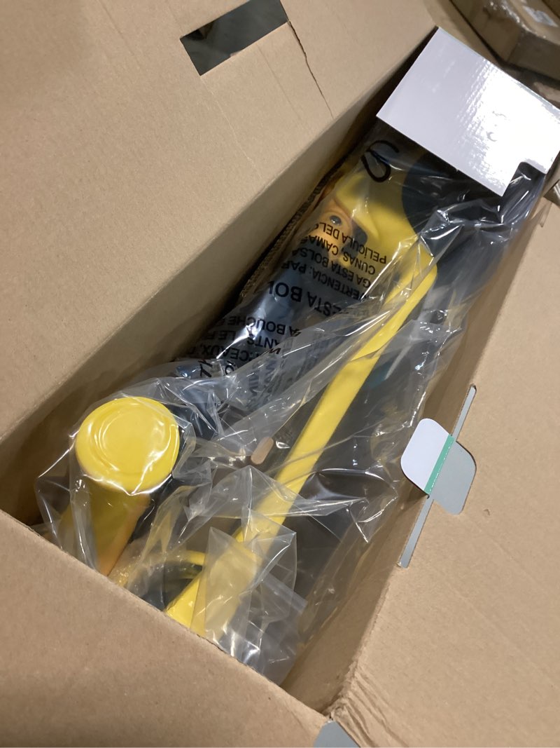 Condition photo showing Good Condition for SereneLife 3-Wheel Foldable Kids Scooter – LED Wheel Lights, Adjustable Handlebar, Rear Foot Brake, Lean-to-Steer, Anti-Slip Deck – Ideal for Toddlers & Kids 3+, up to 110 lbs without seat Yellow