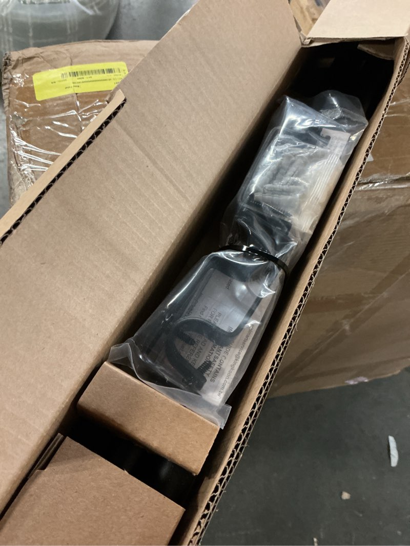 Condition photo showing Good Condition for mainstays 3/4" mixed material ball single curtain rod 30-84 in, matte black finish