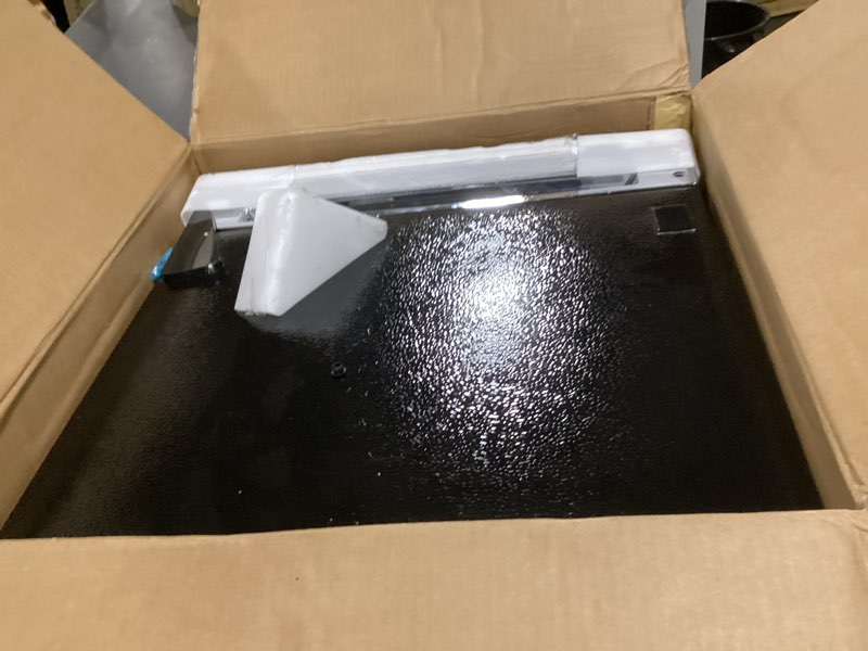 Condition photo showing New/Like New for frigidaire curefr176bk 1.6 cubic-ft retro compact refrigerator, medium, black