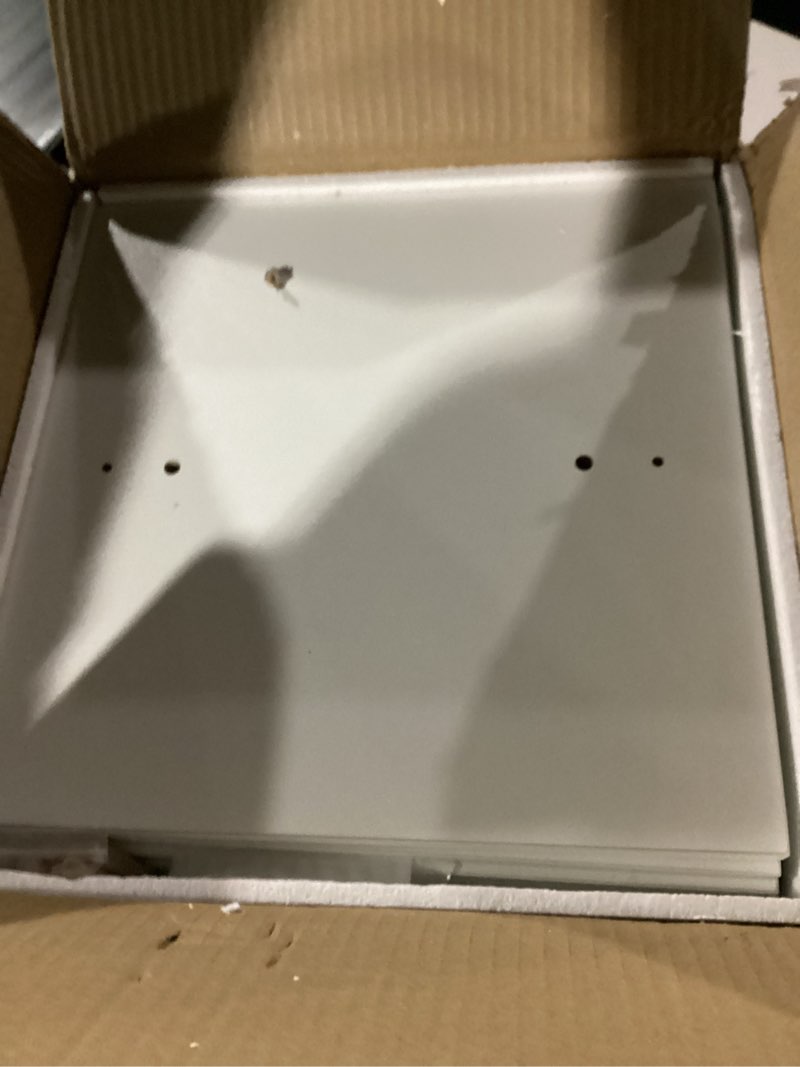 Condition photo showing New/Like New for Furinno Cubicle Cube Insert, H-Shelf Cube Organizer, 2-Tier Shelf Accessory, Fits into Furinno Triple Thick Cubes, IKEA Kallax, for Organizers and Storage, White White H-Shelf Insert