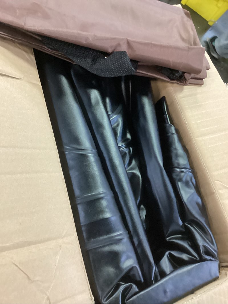 Condition photo showing Good Condition for queen air mattress waterproof and easy-to-clean, blow up mattress with built-in pump, durable inflatable mattress with pillow design suitable for naps, hosting a friend and camping queen 16 inches - black & grey