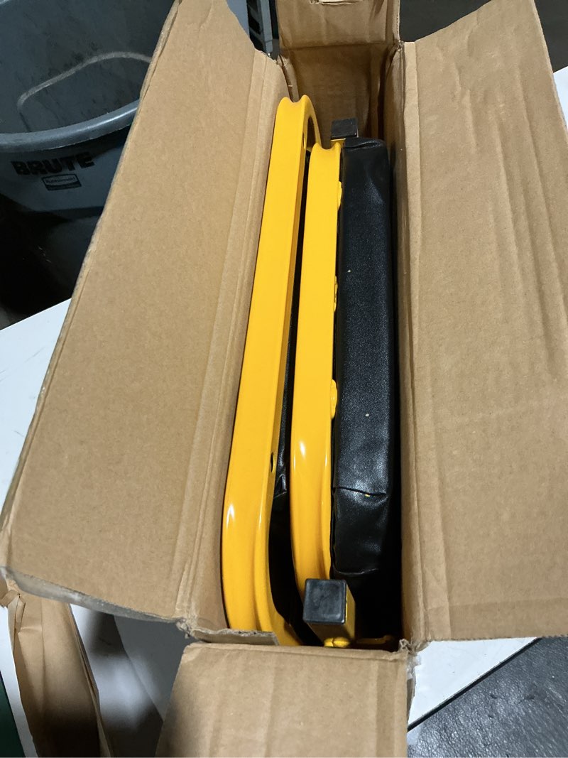 YELLOW JACKET Garage Creeper Seat, 2-in-1 Creepers Automotive, Mechanic Creeper, Foldable Z Garage C