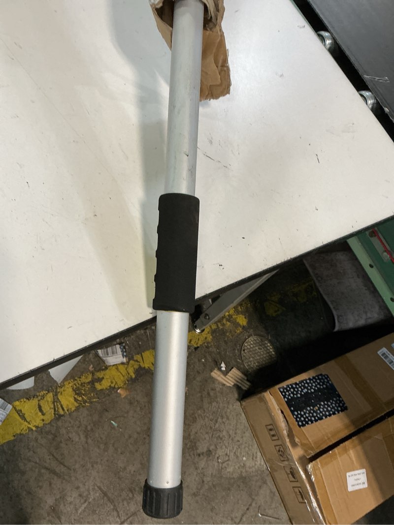 Condition photo showing As Is for laanpole gutter cleaning tools from the ground, 24ft reach rain cleaner with bendable wand and quick connect adapter for garden hose 16ft