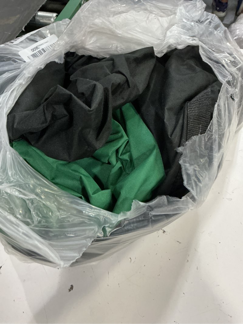 Condition photo showing Good Condition for christmas tree bag,fits up 10 ft tall artificial trees,600d oxford material,heavy duty tree bag,dampproof storage bag with durable reinforced handles & dual zipper&transparent pocket 10 ft green&black