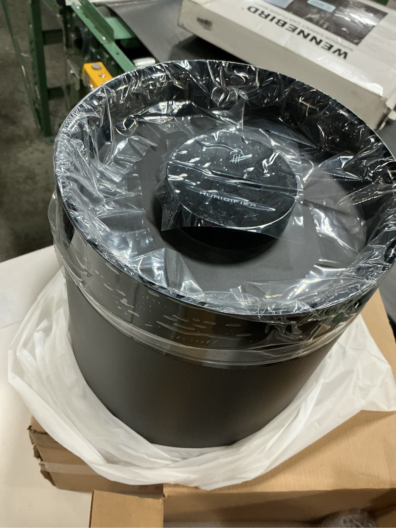 Condition photo showing New/Like New for Humidifiers for Bedroom Home,3L Top Fill Cool Mist Humidifier for Baby Nursery,Essential Oil Diffuser for Large Room,3 in 1 Quiet Ultrasonic Humidifier for,Office,Plant,Nursery,BPA FREE(Black)