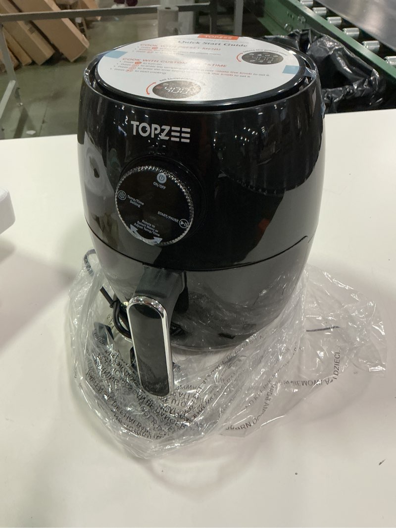 Condition photo showing Good Condition for 2.1Qt Small Air Fryer - Compact Digital Mini Airfryer with 7-in-1 Presets, 98% Less Oil, Adjustable 