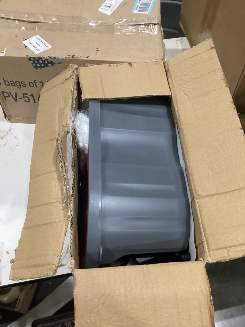 Condition photo showing New/Like New for SIMPLI-MAGIC 79349 Spin Mop Cleaning System with 3 Microfiber Mop Heads, Red/GRAY,Red/Black 2023 Model Red/Black