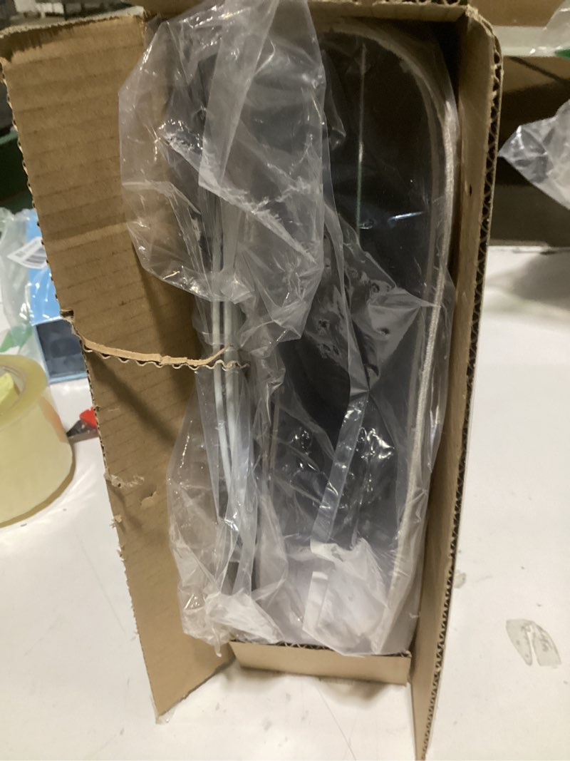 Condition photo showing New/Like New for Lampshades Set of 2, Drum Lampshades 11.6" Top x 12.6" Bottom x 9.8" High, Seaside village Medium Lampshades (Spider Fitter), Beige Lampshades Natural Linen Hand Crafted, Easy Assembly Required