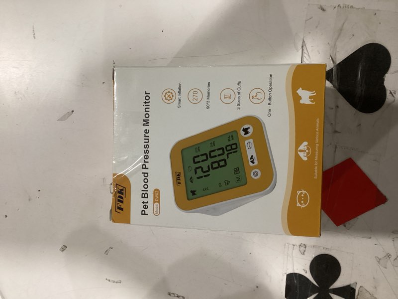 Condition photo showing Good Condition for Veterinary Blood Pressure Monitor for Pet Dog and Cat, Animal Automatic Digital BP Machine with Larg