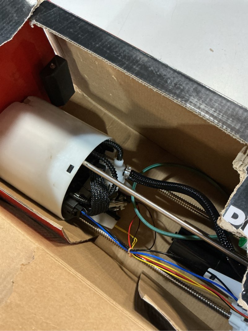 Condition photo showing As Is for a-premium electric fuel pump module assembly with sending unit compatible with infiniti qx56 & nissan armada, pathfinder armada, titan, 2004-2007, v8 5.6l, replace# e8595m, 17040-7s000