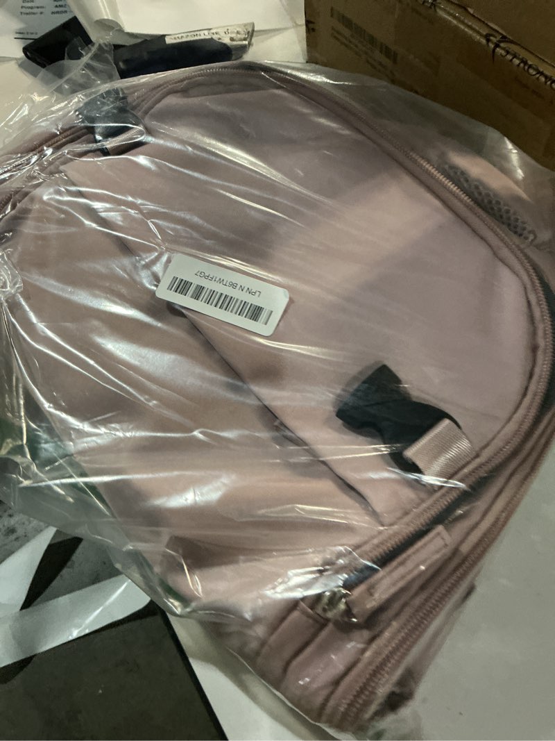 Condition photo showing Good Condition for coofay travel backpack for women men airline approved carry on backpack flight approved waterproof sports backpack casual daypack small hiking backpacks medium a-pinkish purple