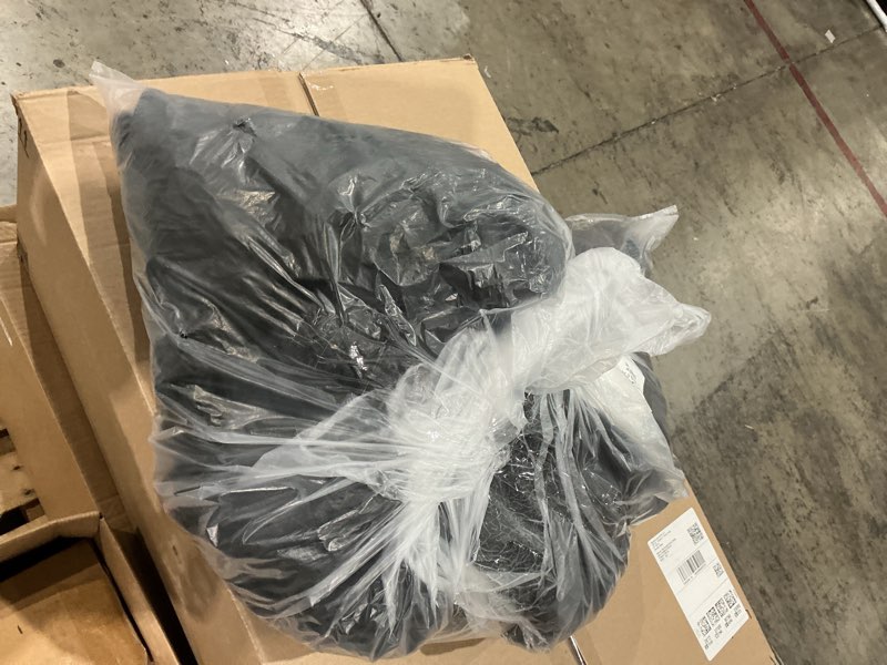 Condition photo showing As Is for black sheet set used