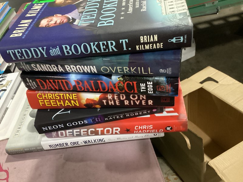 assorted adult books