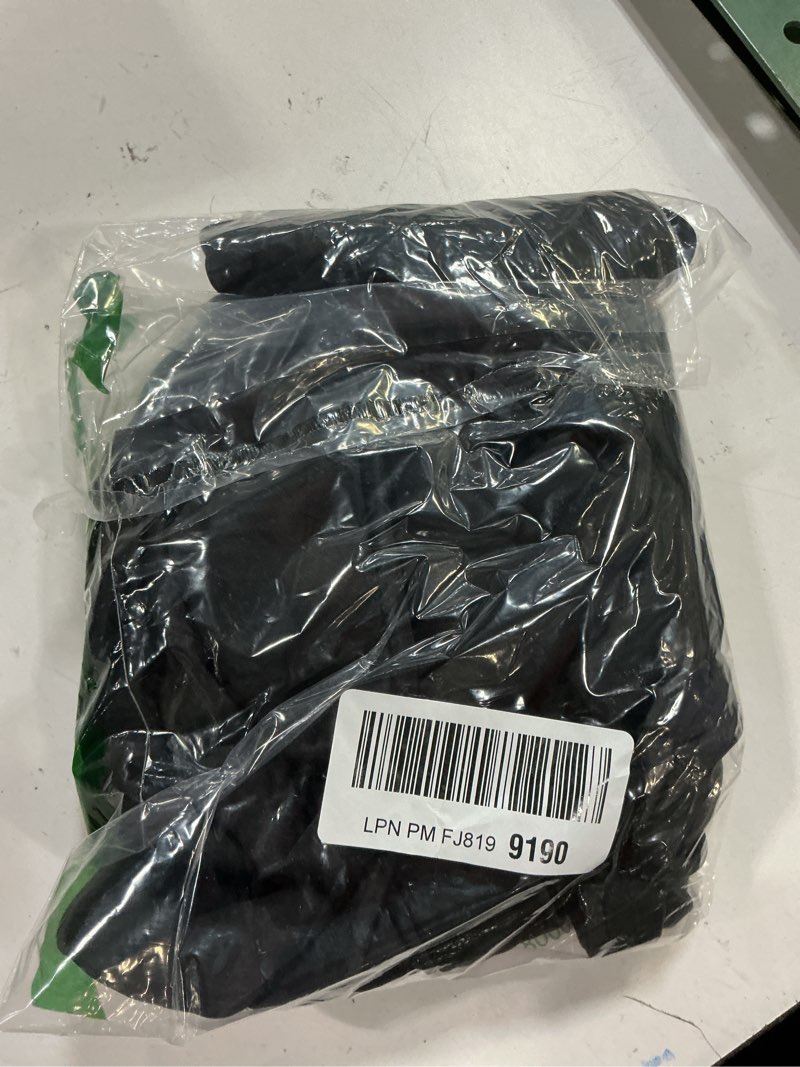 Condition photo showing Good Condition for summer satin spaghetti strap cowl neck backless midi dresses for women elegant tie low back ruched cocktail dress black medium