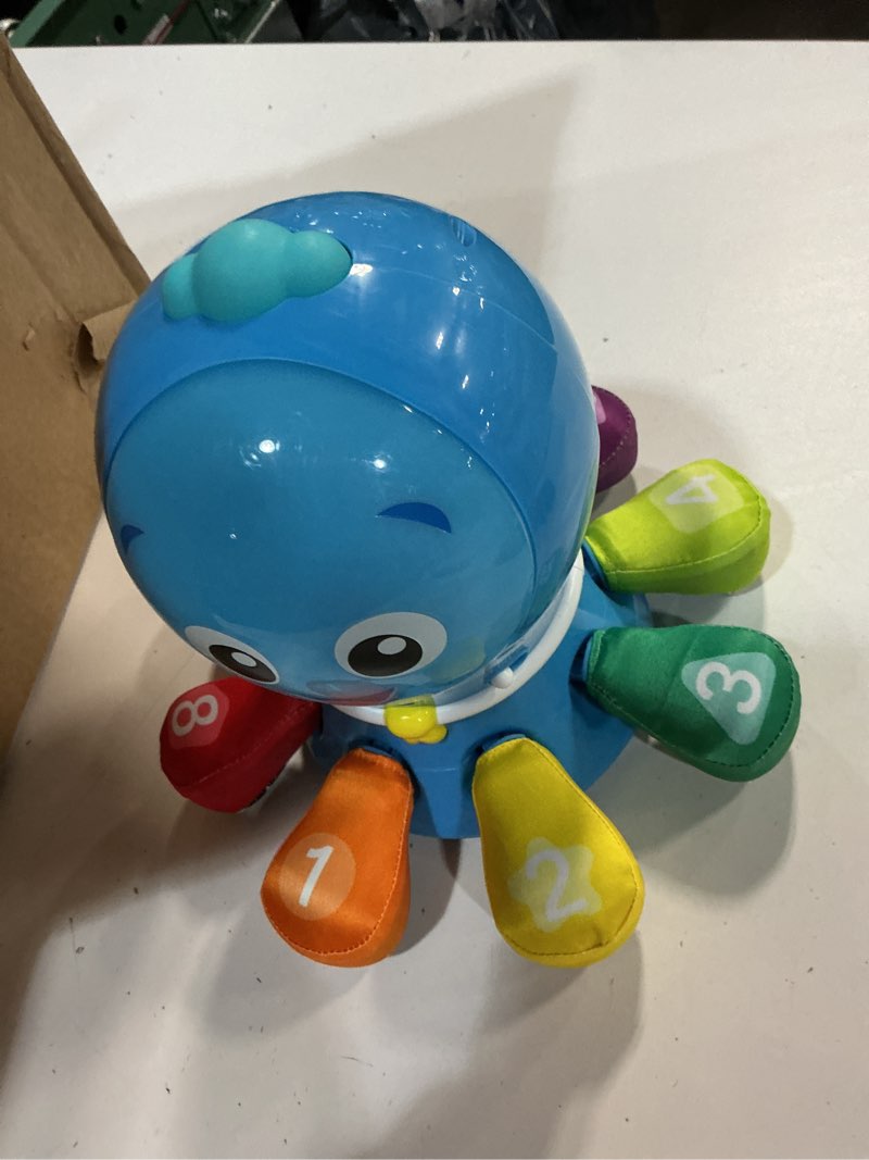 Condition photo showing As Is for baby einstein ocean explorers go opus go 4-in-1 crawl & chase activity learning toy, music and lights, ages 3 months to 5 years