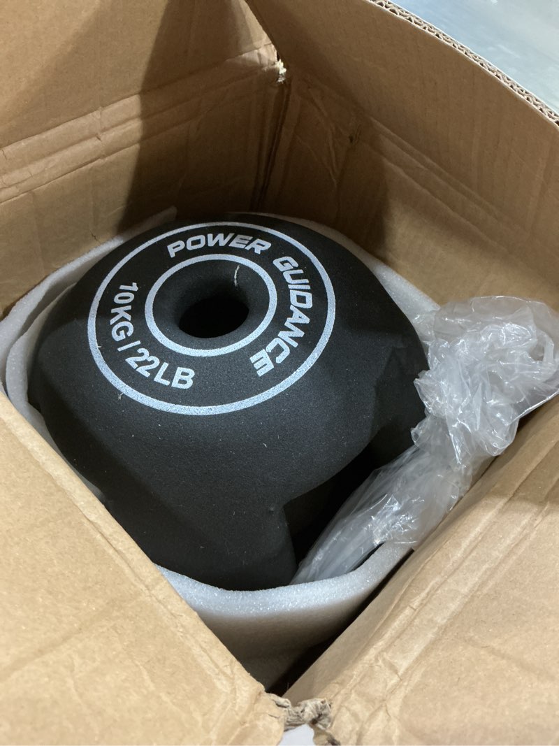 Condition photo showing New/Like New for power guidance spherebell dumbbells + kettlebell, achieve peak exercise performance while minimizing stress on joints black-22lb