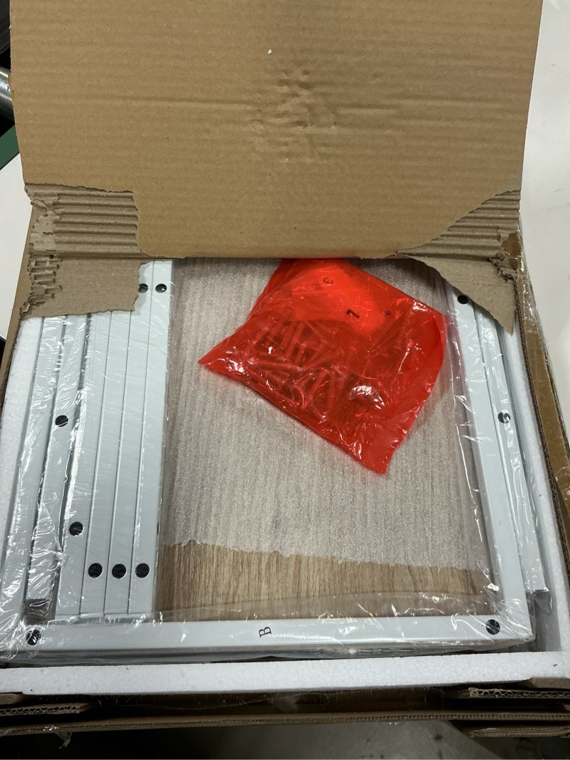 Condition photo showing As Is for Yusong Shoe Rack Organizer, 6 Tier Industrial Shoe Storage Shelf, Narrow Sturdy Metal Shoe Shelves f