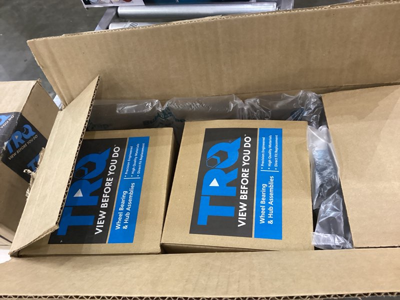 Condition photo showing New/Like New for TRQ Rear Wheel Bearing and Hub Assembly Set 2 Piece Compatible with 07-18 Nissan Altima 09-14 Maxima 16-22 Maxima 15-23 Murano Front Wheel Drive 13-20 Pathfinder Front Wheel Drive BHA53750