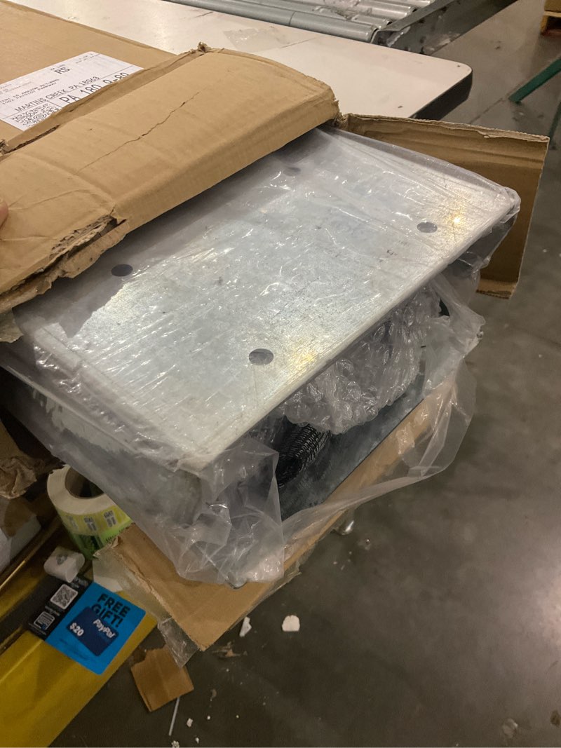 Condition photo showing New/Like New for 77.7 inches Long and 8.6 inches Wide Heavy Duty Folding Loading Ramp, Motorcycle; Lawn Mower; Snow Plough; Bikes; ATV; UTV; Golf Carts,Circular Hole, Pack of 1