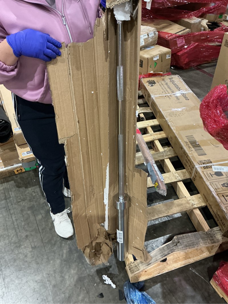 Condition photo showing Good Condition for cap barbell 2-inch olympic barbell bars | 5 ft, 6 ft, & 7 ft | multiple options