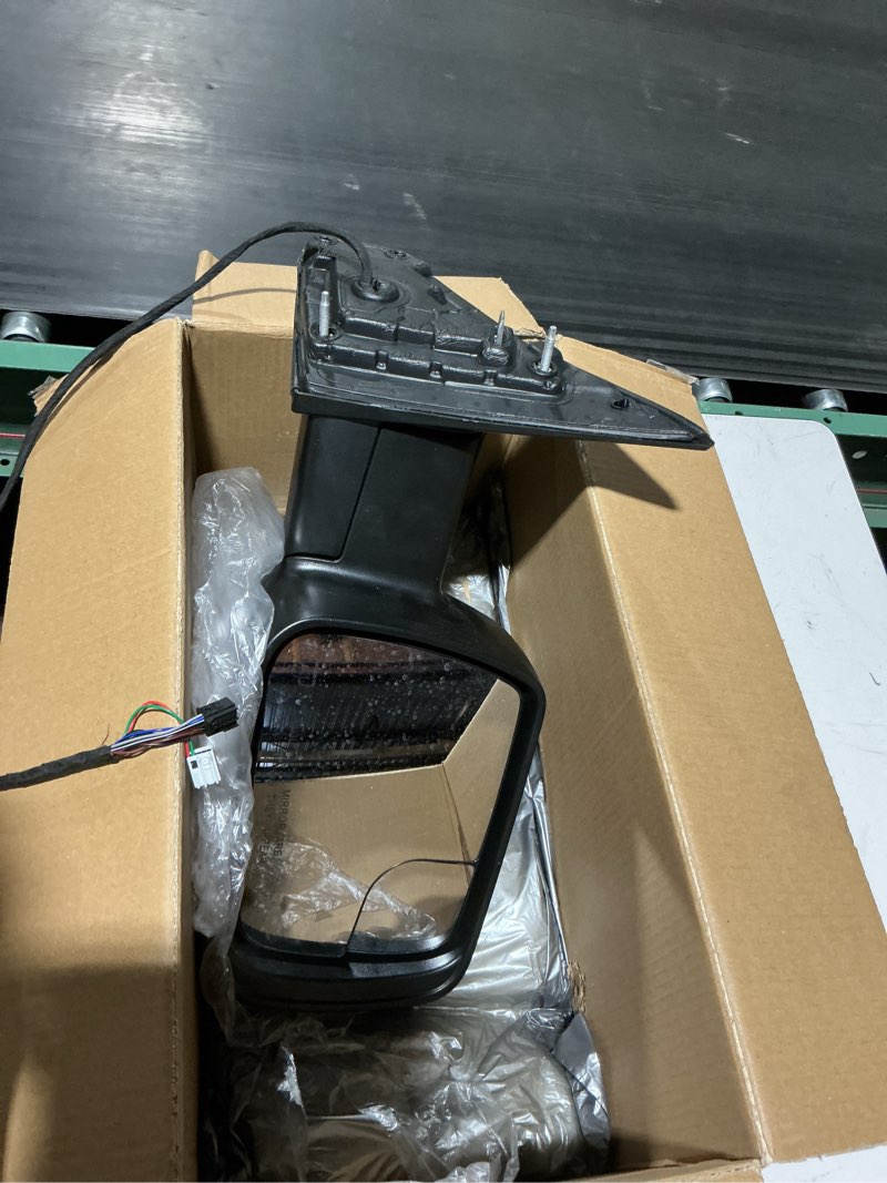 lqito right passenger side mirror fits 2019 2020 2021 2022 2023 2024 2025 ram 1500 with power foldin