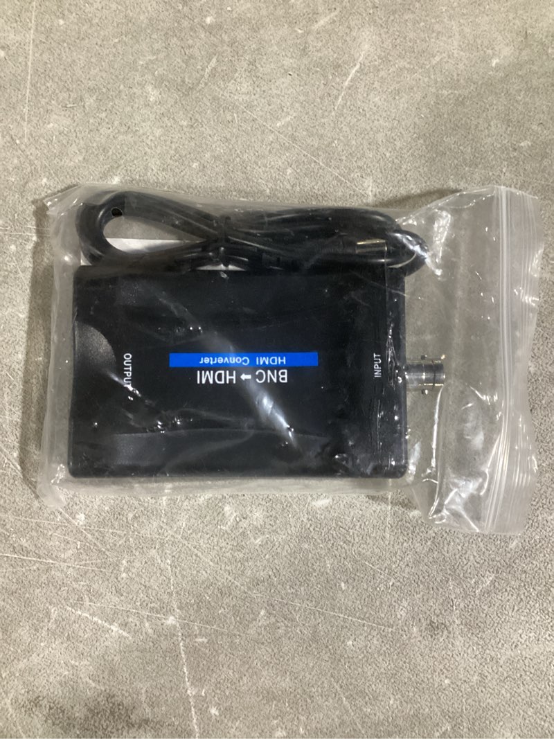 Condition photo showing New/Like New for Coax to Hdmi Adapter,BNC to HDMI Converter,CVBS PAL/NTSC BNC to HDMI,720P/1080P Video Adapter HDCP Hook Security Camera CCTV DVRs Surveillance CVR to HDTV,Monitor and Projectors