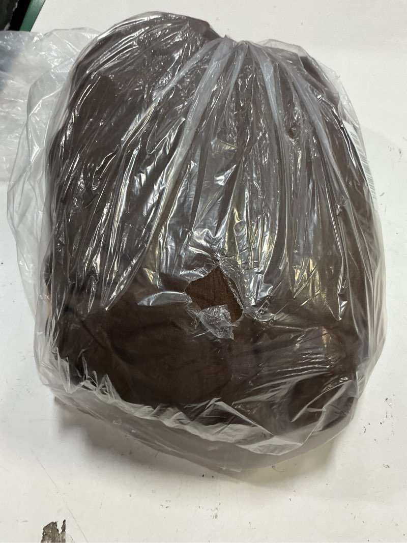 Condition photo showing Good Condition for european linen duvet cover, king/cal king, espresso quince